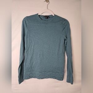 Katherine Barclay Teal Knit Top Size Small